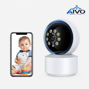 Паметна Wi-Fi камера 3MP со ротирање и ноќно снимање