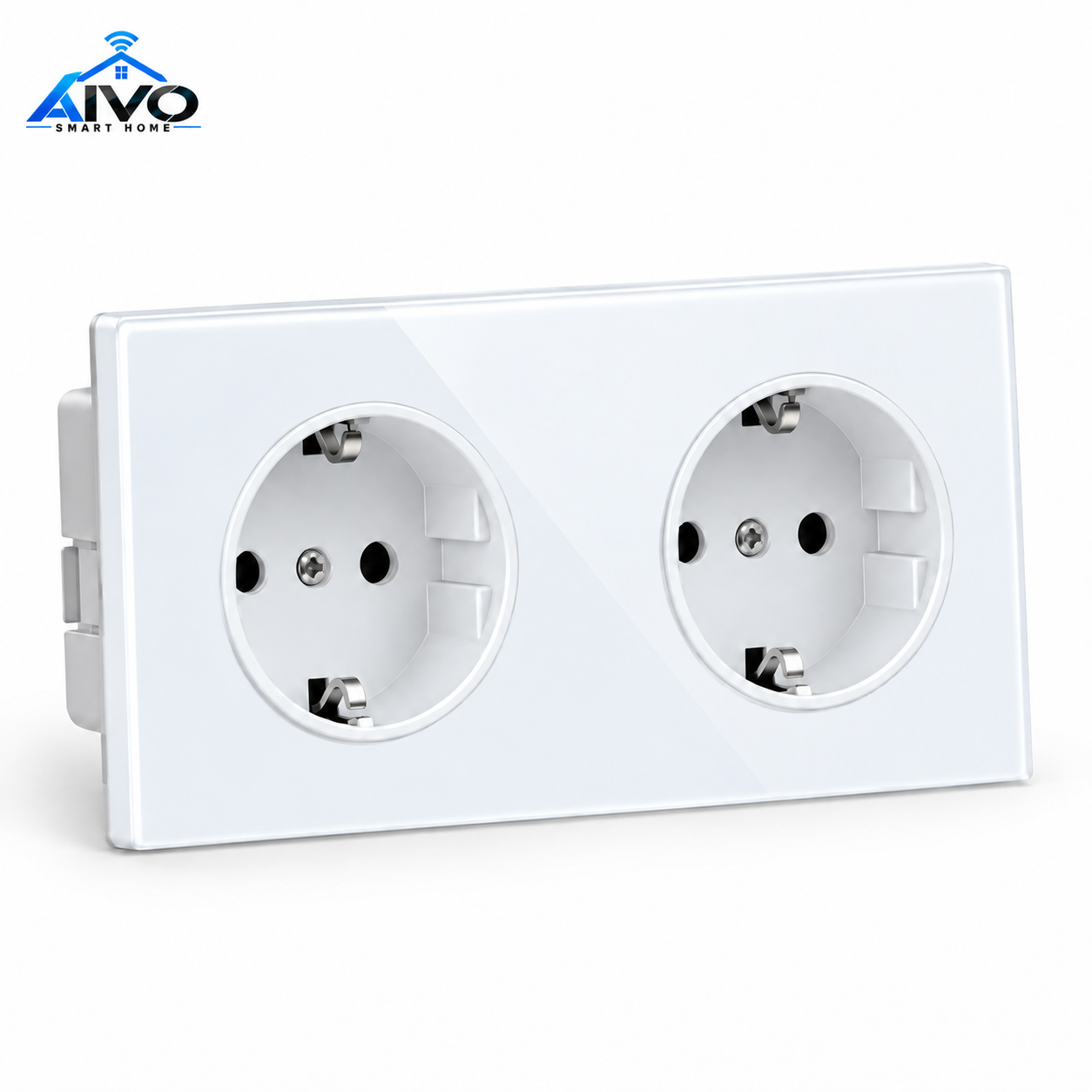 AIO Smart Wi-Fi socket 16A me matjen e konsumit ▪ panel qelqi