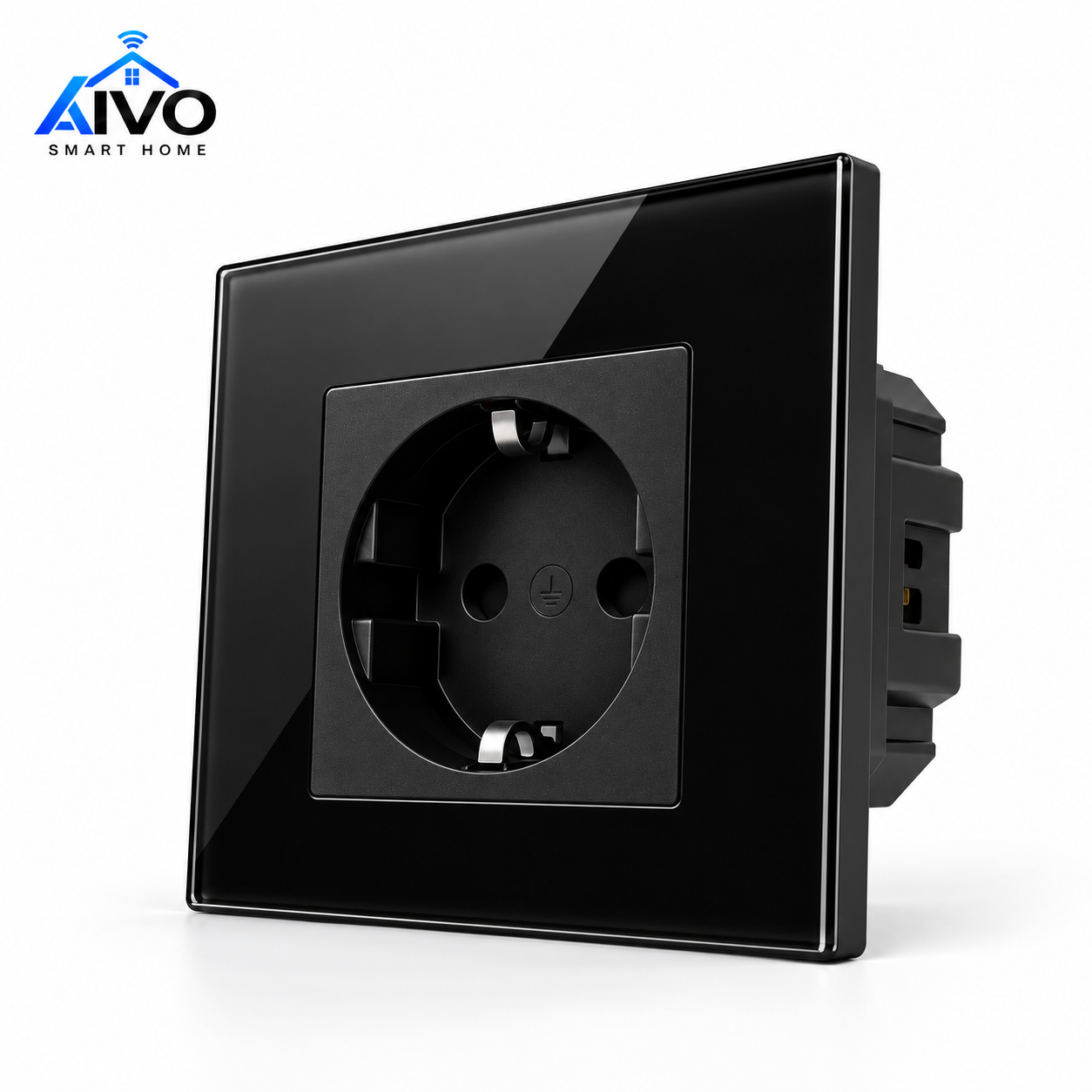 AIVO Smart Zigbe socket 16A, panel xhami i ndërtuar - Figura 2