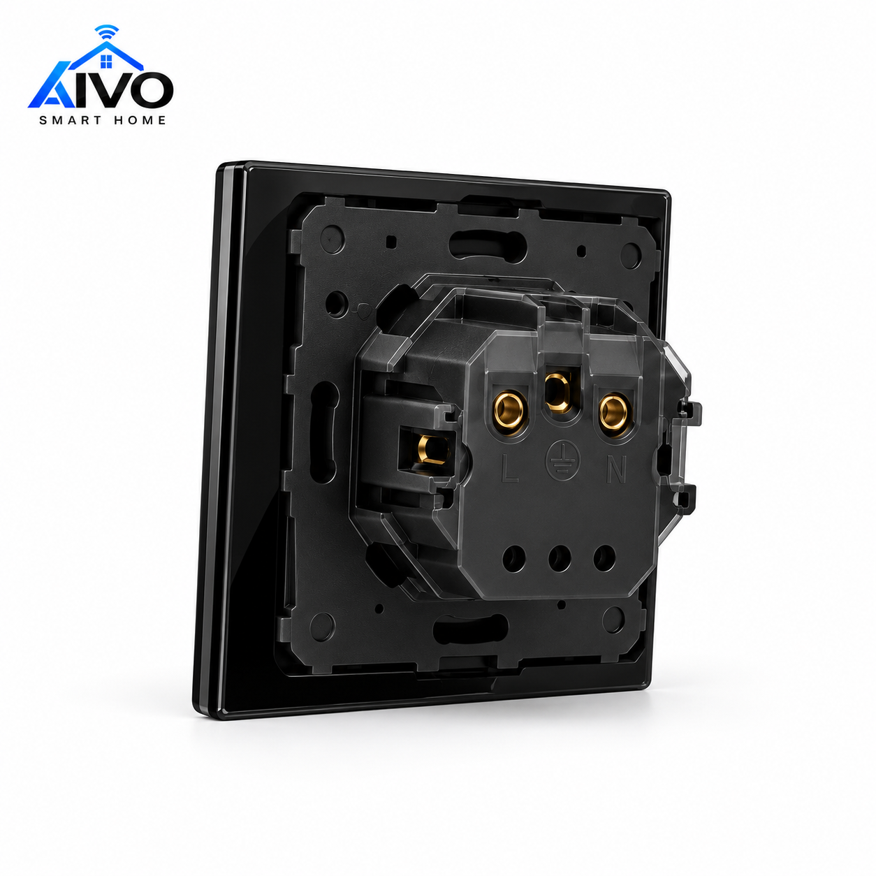 AIVO Smart Zigbe socket 16A, panel xhami i ndërtuar - Figura 4